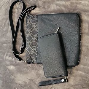 Thirty-one Crossbody bag and matching All About the Benjamins wallet